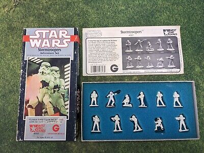 1988 West End Games Star Wars Grenadier Models 25mm Metal Figure Set -  Bounty Hunter Adventure Set