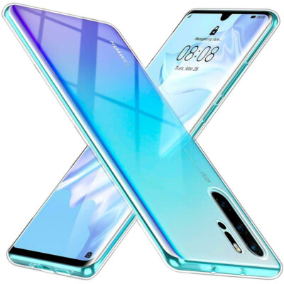 Handy Hülle für Huawei P50 P40 P30 P20 Mate 20 TPU Bumper Schutz Case