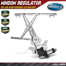 Window Regulator w/ Motor Front Right for Land Rover Defender 90 02-16 CUH000082