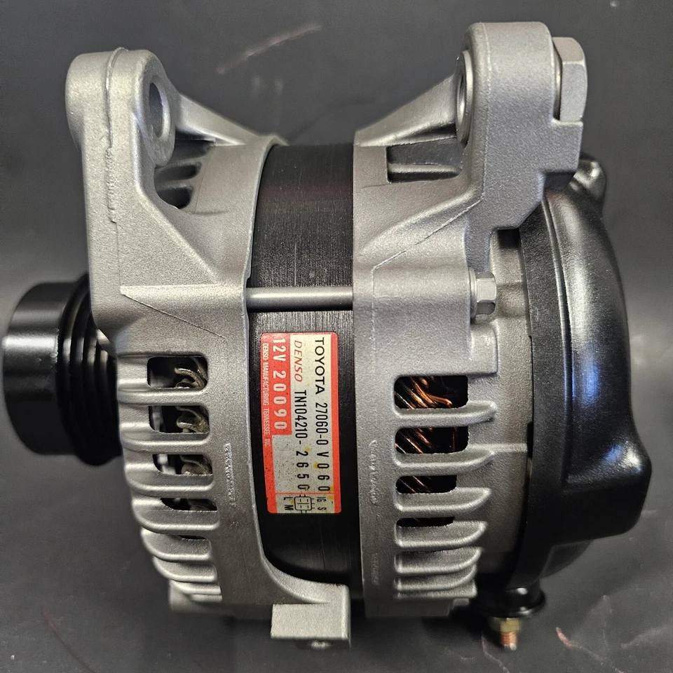 2010 2011 Toyota Camry L4 2.5Liter 100Amps Alternator Oem reman by Rvv - Image 2 of 4