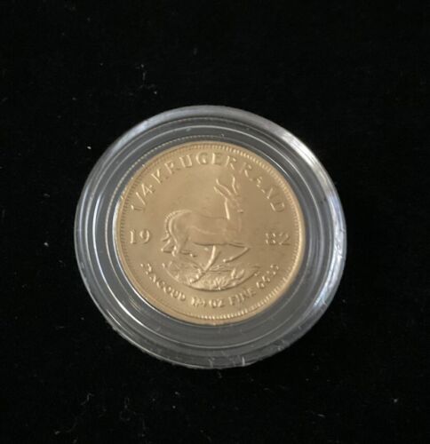 1982 Unc Gold 1/4 Ounce South African Krugerrand Lot#3 - Round Money Coin Shop