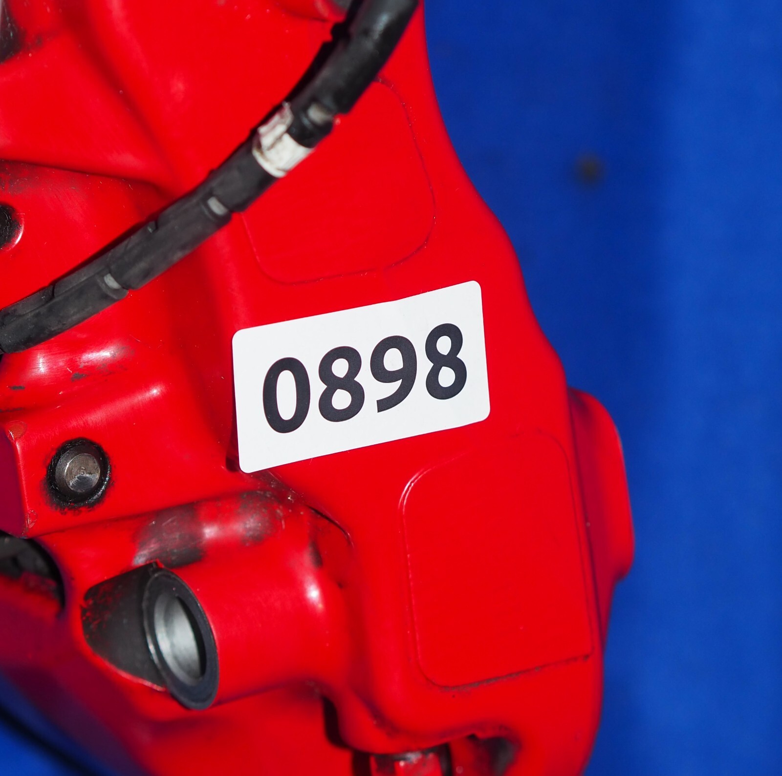 2010-2015 Aston Martin Rapide Left Front Brake Caliper Red Nice! OEM 40K Miles