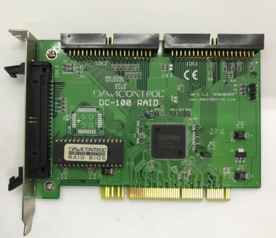 DAWICONTROL DC-100 VER:1.2 BS030305 IDE RAID CONTROLLER CARD PCI  #GK11530