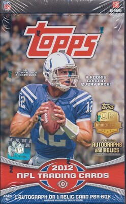 2012 Topps FOOTBALL HOBBY Box Look For Wilson Foles Luck Richardson RC & 1/1 s!
