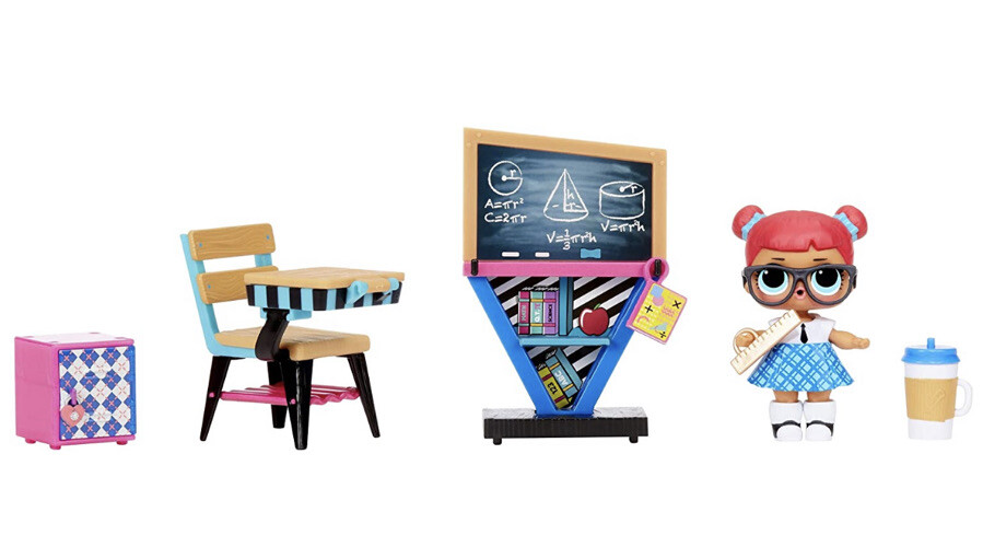 sue★LOLサプライズ★家具furniture & CLASS PREZ LOL Surprise Series 3 Class Prez OMG Fashion Doll +