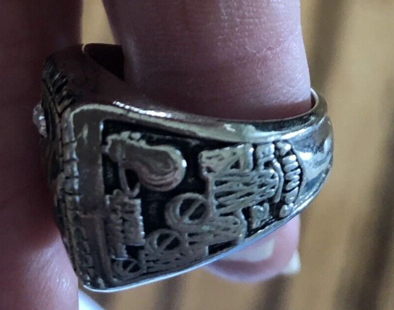 Anillo réplica 2013 Miami Heat Fan Repro campeonato espalda con espalda talla 9 Foto 2 de 3