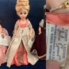 VINTAGE 1976 NEW MADAME ALEXANDER DOLL FIRST Ladies JULIA GRANT Doll LARGE