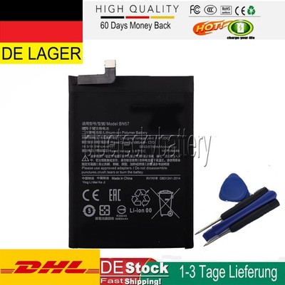 Akku für Mi BN57 Pocophone X3 Poco X3 Pro Replacement Batterie - 5160mAh