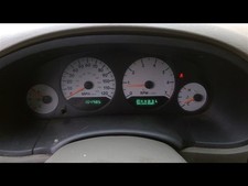 Speedometer Cluster White Face With Tachometer MPH Fits 05 CARAVAN 567739