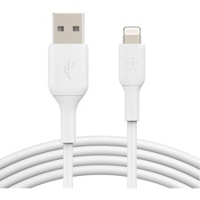 Belkin BoostCharge 6.6' Lightning to USB-A Cable, White