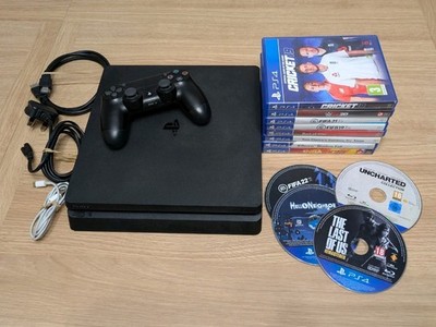 Sony Playstation 4 PS4 Slim 500GB CUH-2016A Bundle - 12 Spiele & Controller
