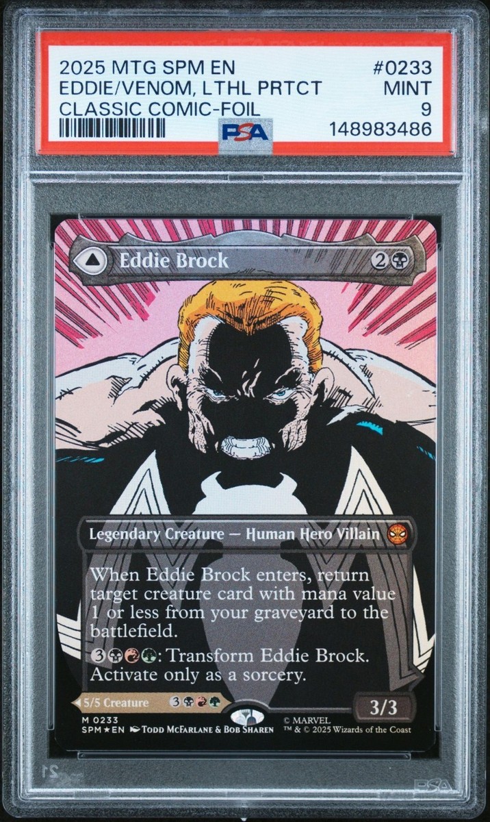 Eddie Brock (0233) (Borderless) Marvel's Spider-Man Foil for sale