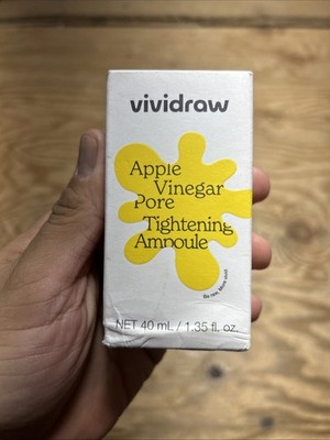 VIVIDRAW Apple Vinegar Pore Tightening South Korea Ampoule 40ml US Seller 08/27