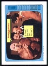 1985 Topps WWF Pro Wrestling Stars #65 George Steele / Gene Okerlund TSS