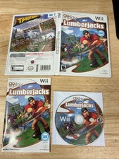 Go Play Lumberjacks Nintendo Wii Complete CIB Tested