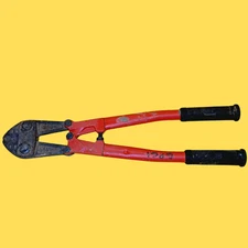 BOLT CUTTER CAP 1/4 350 HEAVY DUTY STEEL CUTTING TOOL WITH RUBBER GRIP HANDLES