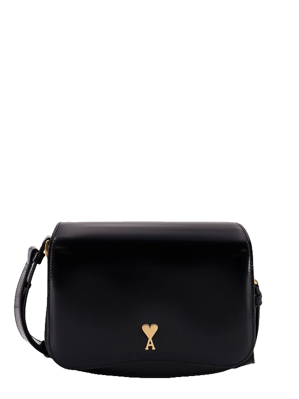 AMI Black Shoulder Bag New & Authentic