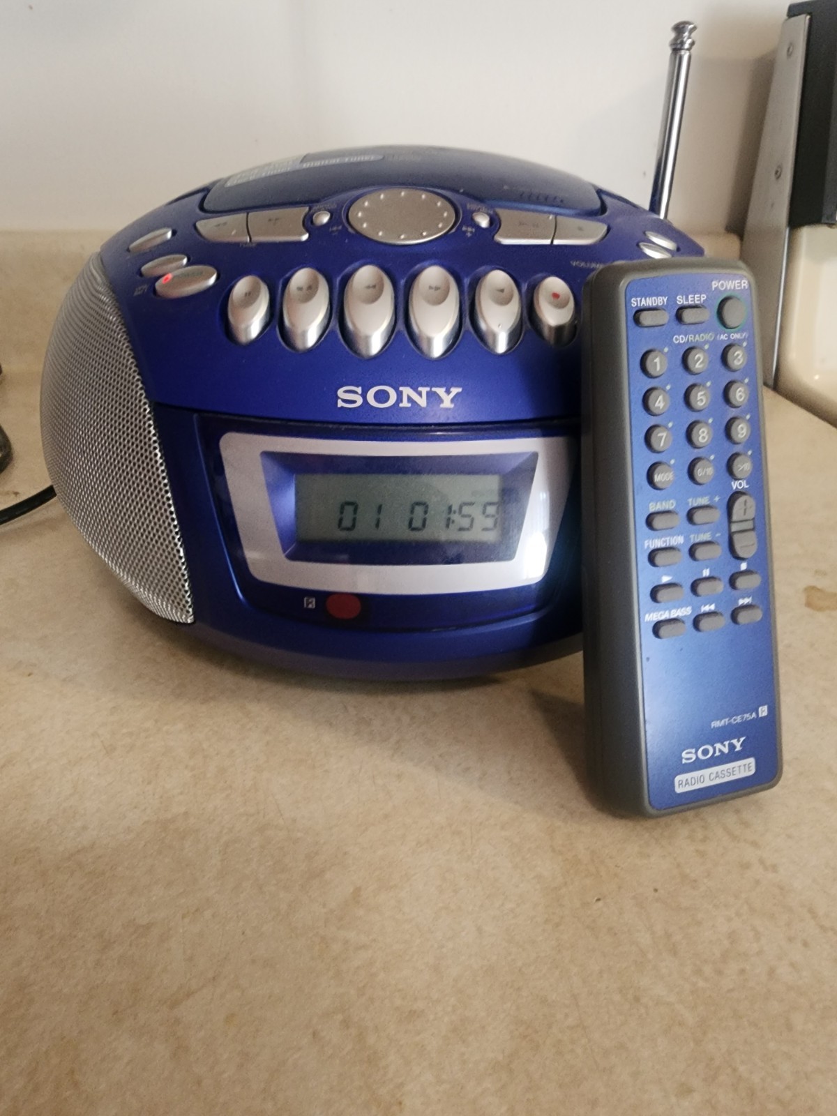 Portable W Remote Stereo Tested Works
