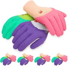 Durable Women's Gardening Gloves, Micro-Foam Coated, Flexible, Textured Grip,