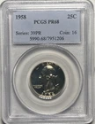 1958 Proof Washington Quarter PR68 PCGS - Beautiful!