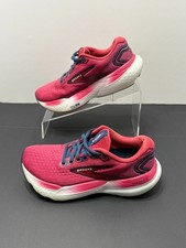 Brooks Glycerin 21 Running Shoes Womens 5.5B Medium Raspberry Estate Blue FLAWS