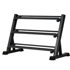 1100LB Capacity Adjustable 3-Tier Dumbbell Rack 36'' Base Model Storage Stand