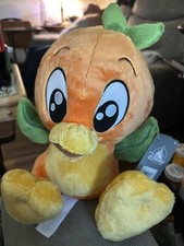Disney Parks Orange Bird Plush Big Feet Foot 11 Stuffed Animal w/ Tag