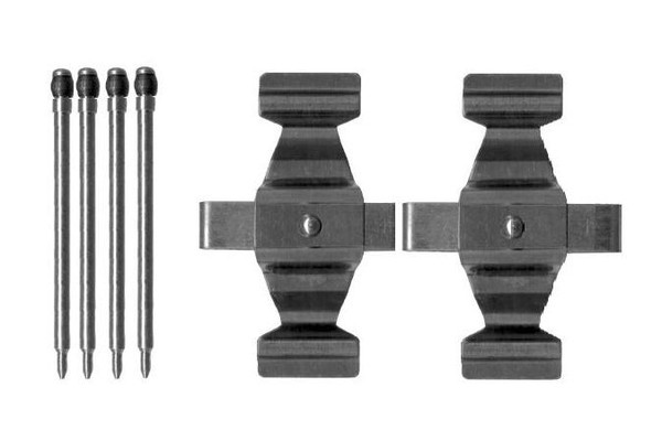 NEU - Bosch 1987474411 ZubehöRsatz, Scheibenbremsbelag FüR MERCEDES-BENZ-image
