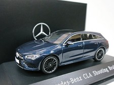 Mercedes-Benz 1/43 CLA Shooting Brake (X118) 2019 Blue - Dealer Edition