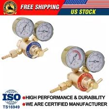 Oxygen Regulator & Acetylene Gas Regulator Victor Welding Cutting Torch Gauge