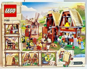 LEGO (7189) Kingdoms Castle: Mill Village Raid - New Sealed Retired - Vintage