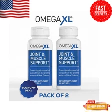 2Pack Omega XL 300 Capsules-Green Lipped Mussel Joint & Muscle Relief Supplement