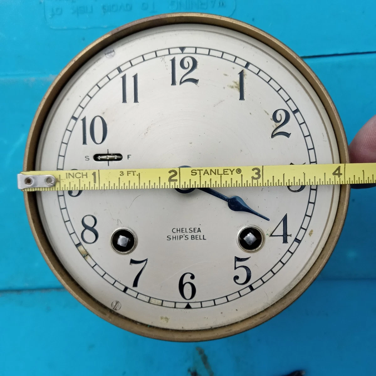 Chelsea Antique Original WWII Antique Maritime Clocks for sale | eBay