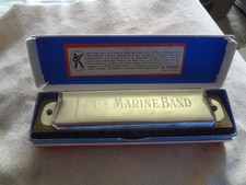 HOHNER MARINE BAND HARMOINICA w/ Original Box, Germany