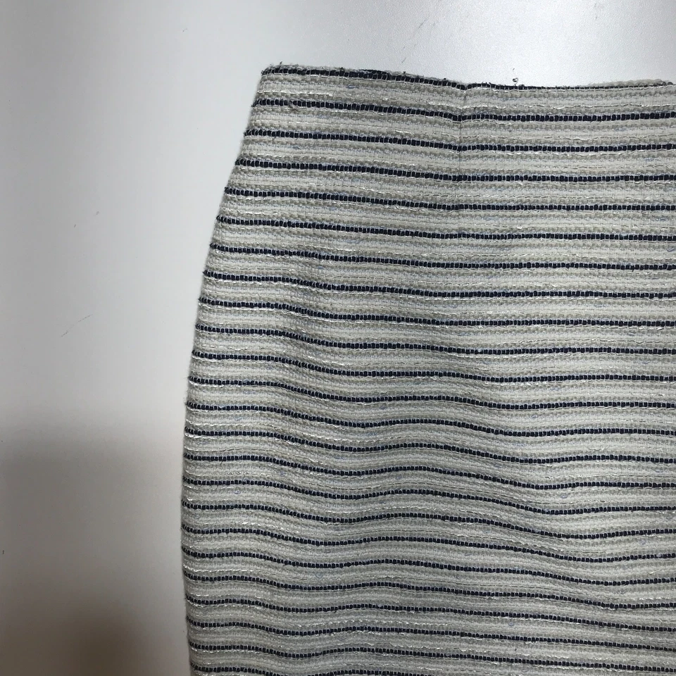 Jones Studio Separates Skirt Womens 16W Tweed Black and White Pencil Essential - Image 3 of 4