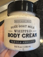 Beekman 1802 Pure Goat Milk Whipped Body Cream 8 Fl Oz, Sealed  Vanilla Absolute