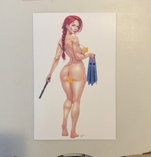 Cool Comics Gallery Scarlett GI Joe Naughty Virgin Tim Grayson NM/Mint Ltd 100