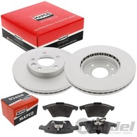 Mapco 2 Bremsscheiben Ø308Mm + BelÄGe Vorne Passend FüR VW Multivan Transporter