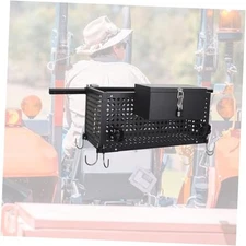 Heavy Duty Tractor Tool Box,Tractor Tool Tray with Lockbox and 27" 