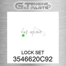 3546620C92 LOCK SET fits INTERNATIONAL TRUCK (Surplus Open Box)
