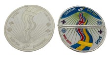 UK Scouts World Jamboree 2011 Sweden Derwent Dove Badges X3 WSJ Special Edition