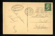 Postal History France #189 Card Louis Philippe Bedroom 1928 Paris Aalst Belgium 