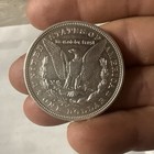 1921 Morgan Silver Dollar Denver coin — photo 5