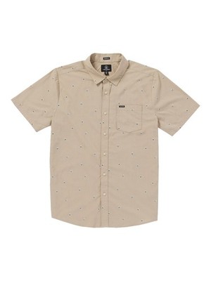 VOLCOM INTERSTONE SS LKH-LIGHT KHAKI XL