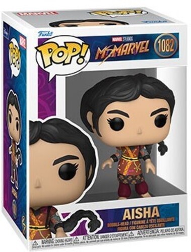 Funko Pop! Televisión: Figura Vinilo Ms. Marvel - Aisha [Juguete Nuevo]