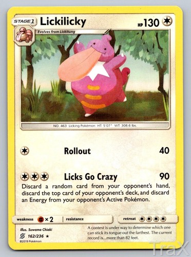 Lickilicky 162/236 Unified Minds Pokemon LP Rare