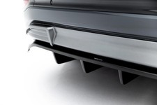 Mittlerer Cup Diffusor DTM Ansatz für Audi Q6 e-tron S-Line SQ6 Heck Ansatz 