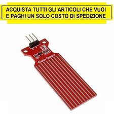 Modulo Sensore Livello Acqua Analogico 3-5V Arduino Rilevamento Profondità