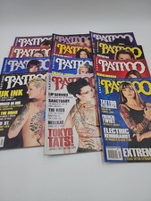 Tattoo Magazine Lot January thru December 2000 12 issues 125-136