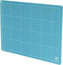 Colorful Translucent Cutting Mat, 9 X 12 Inches, Translucent Blue, 1 Mat CM-30I